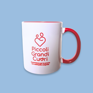 Tazza con logo Piccoli Grandi Cuori