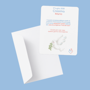 Pergamene solidali cresima