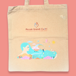 Borsa illustrazione Madre Terra